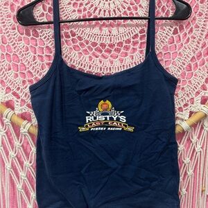 Rusty's Last Call Navy Camisole